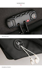 Anti-thief USB Recharging Laptop Backpack