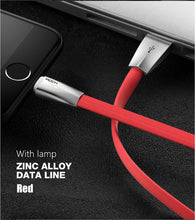 3D LED Light USB Cable for iPhone 8 ,7 ,6 ,5s ,Zinc Alloy Led Lamp