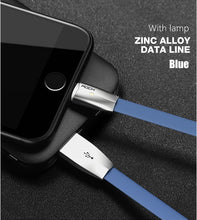 3D LED Light USB Cable for iPhone 8 ,7 ,6 ,5s ,Zinc Alloy Led Lamp