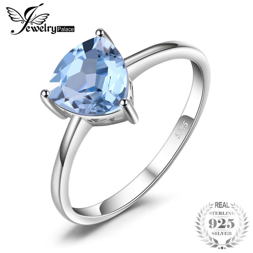 Jewelry Natural Sky Blue Topaz Birthstone
